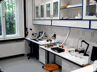 Část vybavení Laboratoře cytogenetiky pavoukovců