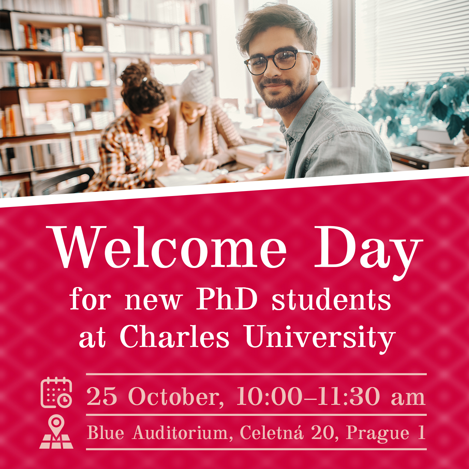 Welcome day for new PhD students 
