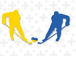 Benefiční hokejové utkání pro Ukrajinu rozjásalo Eden