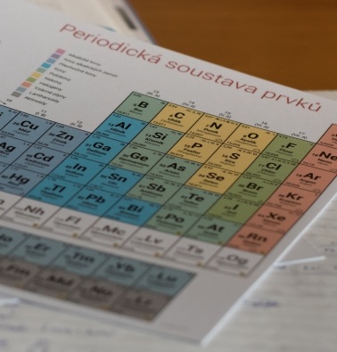Katedra učitelství a didaktiky chemie vydala Periodickou tabulku 