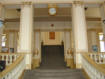 Albertov 6, hlavní schodiště