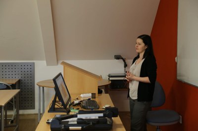 Dr. Hulíková při přednášce na DOD 2015