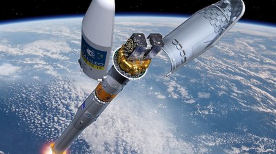 Sojuz vynáší satelity Galileo na oběžnou dráhu