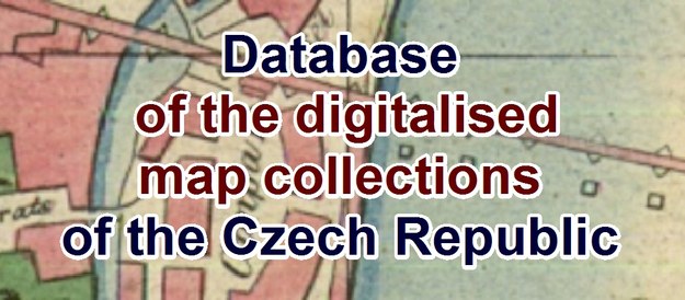 Database of the digitalised map collections of the Czech Republic