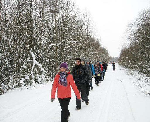 Teaching the Cross-country Skiing to Erasmus Students
